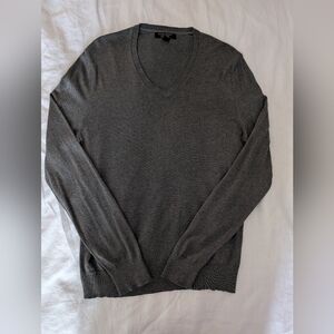 Banana Republic Men's Charcoal Crewneck Sweater